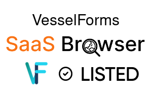 VesselForms - SaaS Browser Verified Badge