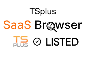 TSplus - SaaS Browser Verified Badge
