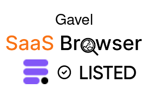 Gavel - SaaS Browser Verified Badge