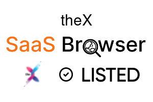 theX - SaaS Browser Verified Badge