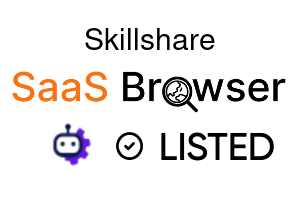 Skillshare - SaaS Browser Verified Badge