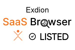 Exdion - SaaS Browser Verified Badge