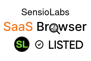 SensioLabs - SaaS Browser Verified Badge