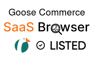 Goose Commerce - SaaS Browser Verified Badge