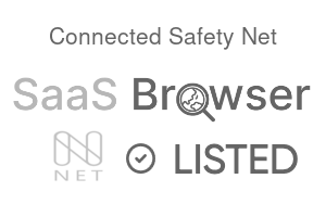 Connected Safety Net - SaaS Browser Verified Badge