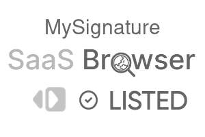 MySignature - SaaS Browser Verified Badge