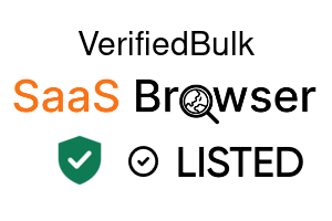 VerifiedBulk - SaaS Browser Verified Badge