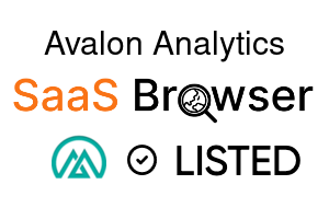 Avalon Analytics - SaaS Browser Verified Badge