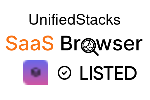UnifiedStacks - SaaS Browser Verified Badge