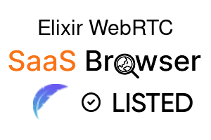 Elixir WebRTC - SaaS Browser Verified Badge