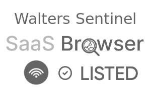 Walters Sentinel - SaaS Browser Verified Badge