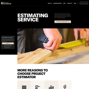 Project Estimator Screenshot