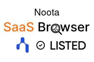 Noota - SaaS Browser Verified Badge