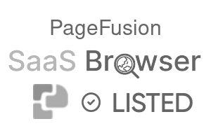 PageFusion - SaaS Browser Verified Badge