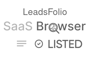 LeadsFolio - SaaS Browser Verified Badge