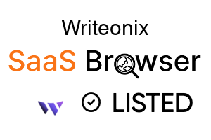 Writeonix - SaaS Browser Verified Badge