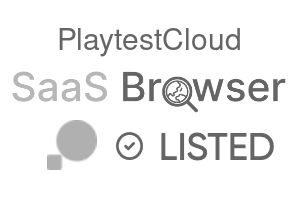 PlaytestCloud - SaaS Browser Verified Badge