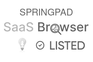 SPRINGPAD - SaaS Browser Verified Badge