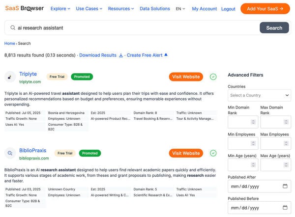 SaaS Browser  Screenshot 3