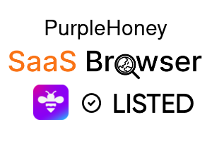 PurpleHoney - SaaS Browser Verified Badge
