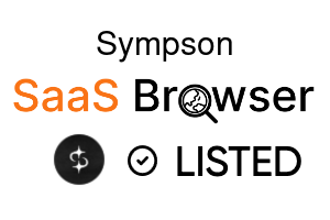 Sympson - SaaS Browser Verified Badge