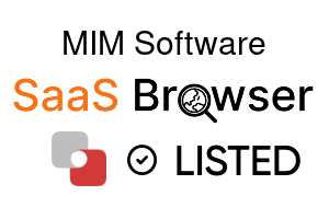 MIM Software - SaaS Browser Verified Badge