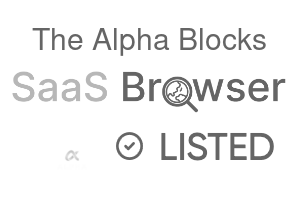 The Alpha Blocks - SaaS Browser Verified Badge