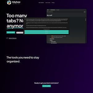 TidyBee Screenshot