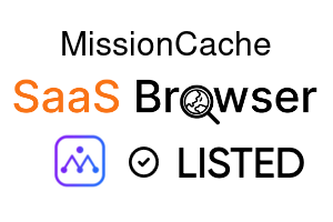 MissionCache - SaaS Browser Verified Badge