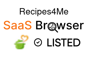 Recipes4Me - SaaS Browser Verified Badge