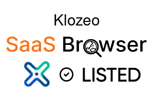 Klozeo - SaaS Browser Verified Badge