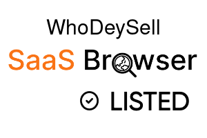 WhoDeySell - SaaS Browser Verified Badge