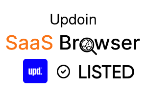 Updoin - SaaS Browser Verified Badge