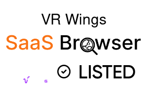 VR Wings - SaaS Browser Verified Badge