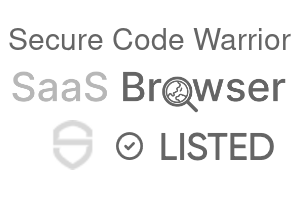Secure Code Warrior - SaaS Browser Verified Badge