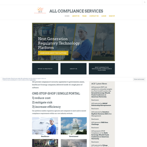All Compliance Services Screenshot
