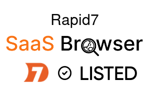 Rapid7 - SaaS Browser Verified Badge