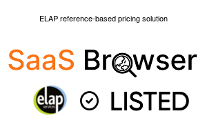 ELAP reference-based pricing solution - SaaS Browser Verified Badge