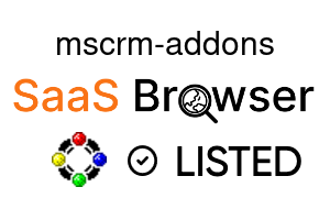 mscrm-addons - SaaS Browser Verified Badge