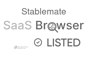 Stablemate - SaaS Browser Verified Badge