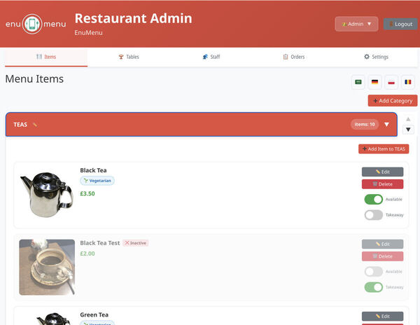 EnuMenu Screenshot 1