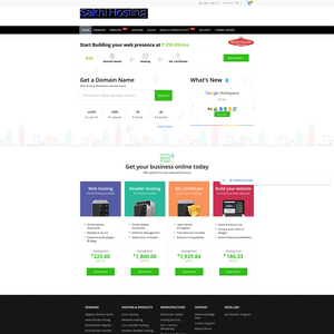 Sakhi Hosting Screenshot