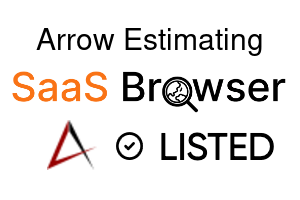 Arrow Estimating - SaaS Browser Verified Badge