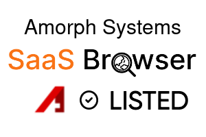 Amorph Systems - SaaS Browser Verified Badge