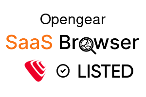 Opengear - SaaS Browser Verified Badge