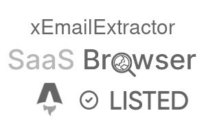 xEmailExtractor - SaaS Browser Verified Badge