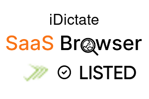 iDictate - SaaS Browser Verified Badge