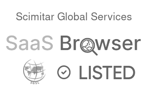 Scimitar Global Services - SaaS Browser Verified Badge
