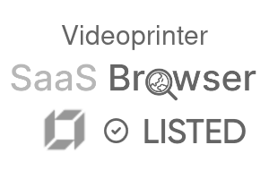 Videoprinter - SaaS Browser Verified Badge