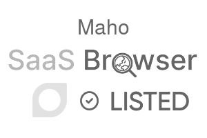 Maho - SaaS Browser Verified Badge